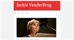 Desktop Screenshot of jackievanderbrug.com